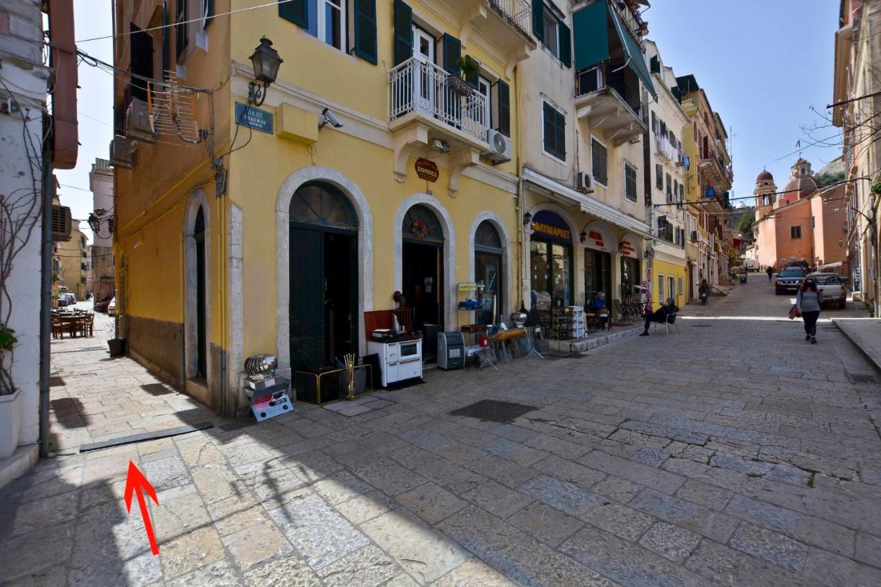 Corfu Town Central Apartment מראה חיצוני תמונה